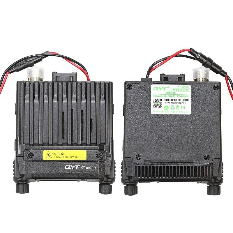 QYT KT-8900D 25-Watt Walkie Talkie Dual Band VHF/UHF 136-174/400-480MHz Quad Watch Car MINI Mobile Radio