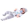 Reborn Infant Doll 22 Inch Vinyl Lifelike Newborn Baby Doll with Pacifier Toy Gift Decoration for