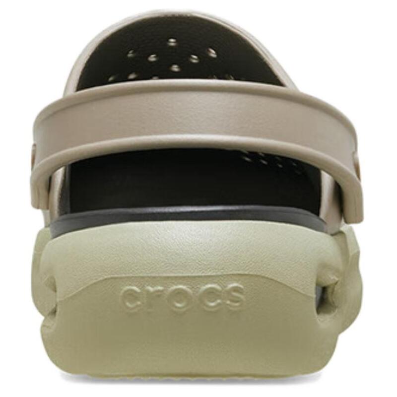 Crocs EVA Простые и удобные туфли с дырочками Унисекс Серо-коричневые