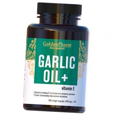 Чесночное масло с Витамином Е, Garlic Oil plus Vitamin E, 120гелкапс (71519001)