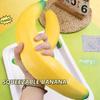 New Arrivals 45cm Cartoon Banana Jumbo Squishy Toys EVA Foam Fruit Stress Relief Sensory Fidget Squeeze Toy