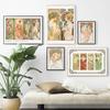 Goddess Alphonse Mucha Les Saisons Wall Art Poster Print Canvas Painting Nordic Vintage Pictures Living Room Home Decoration