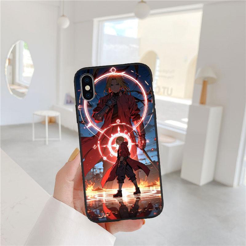 IX12 F-Fullmetal Alchemist Роскошный чехол для OPPO A3 Pro A40 A60 A80 A15 A15S A16 A16S A12 A16K A17 A17K A53 A53S A54 A54S A58