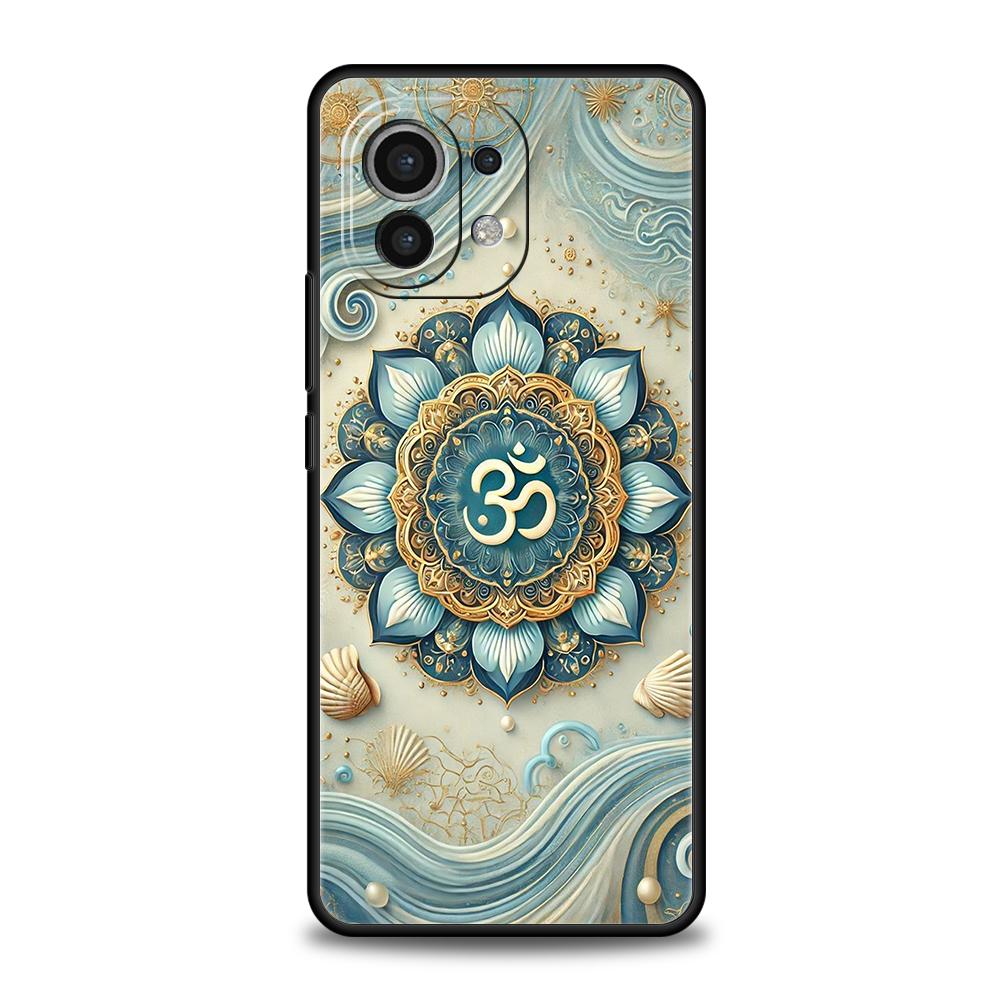 Indian Pattern Mandala Phone Case Cover for Xiaomi Mi 15 14 13 12 11 Ultra 14T 13T 12T 11T 10T Pro Lite 5G Shockproof Soft TPU
