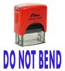 Printtoo DO NOT BEND Self Inking Rubber Stamp Custom Shiny Office Stationery