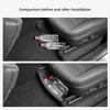 Front Seats Under Seat Drawer TPE Storage Box Car Seat Storage Organizer for Tesla Model Y Juniper 2025 Interior Accessories