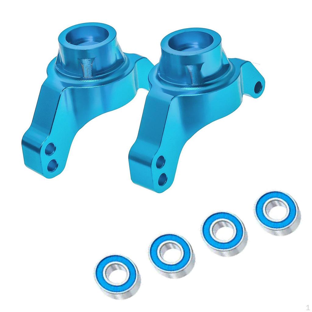 2 Pieces 1/10 RC Car Rear Steering Knuckles Parts Durability Portable Easy to Install