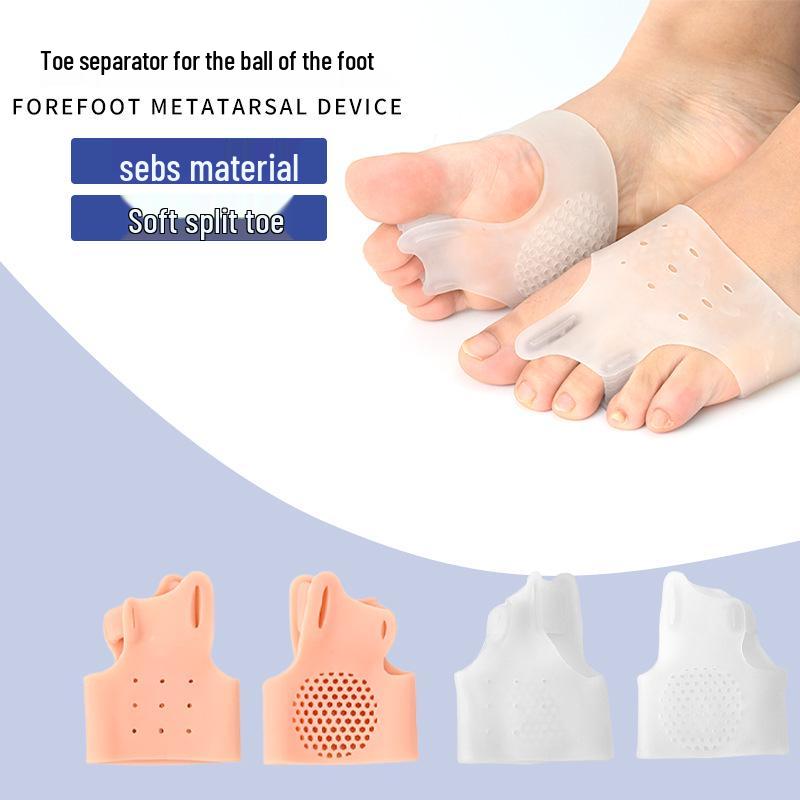Silicone Hallux Valgus Corrector & Toe Separator with Shock Absorber