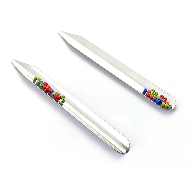 Совок для украшений с изогнутым концом, алмазные бусины, совок, нержавеющая сталь, инструмент для украшений