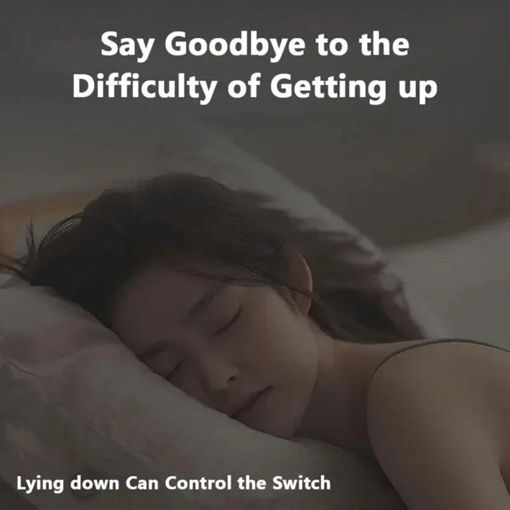 Smart Automatic Light Controller Universal Wireless Light Switch  for Bedroom Lazy People