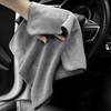 CQK1 Car Wash Microfiber Towel For Mercedes Benz AMG W205 W203 Auto Logo Cleaning Drying Rag Cloth GLC GLA W210 W211 W220 Accessories