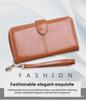Женский многофункциональный кошелек-клатч с отделениями для карт, застежкой-молнией и отделением для монет