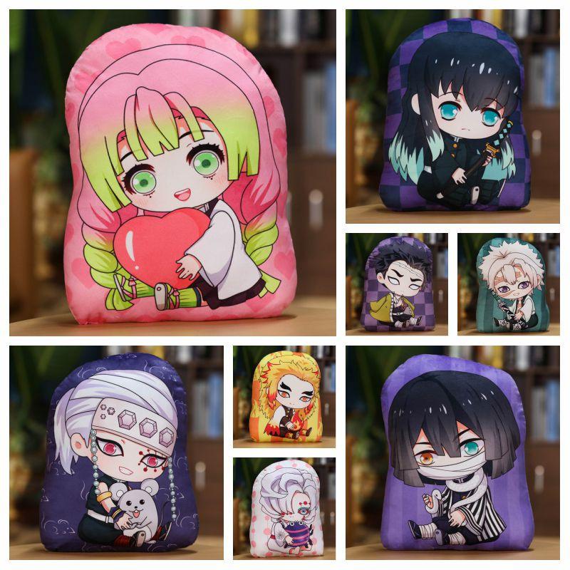 Аниме Клинок, рассекающий демонов Kimetsu No Yaiba Плюшевая подушка-подвеска Мягкая игрушка Идеально для коллекции и украшения