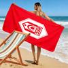 Hallescher FC Print Beach Towel, Large Soft Quick Dry Towel for Beach Camping Swimming