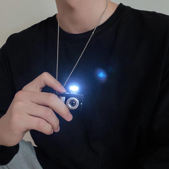 Цепочка на шею Личность Милый и Крутой Подарок на День Рождения Хип-Хоп Стиль Мода Подвеска в виде Камеры Ожерелье Ювелирный Аксессуар