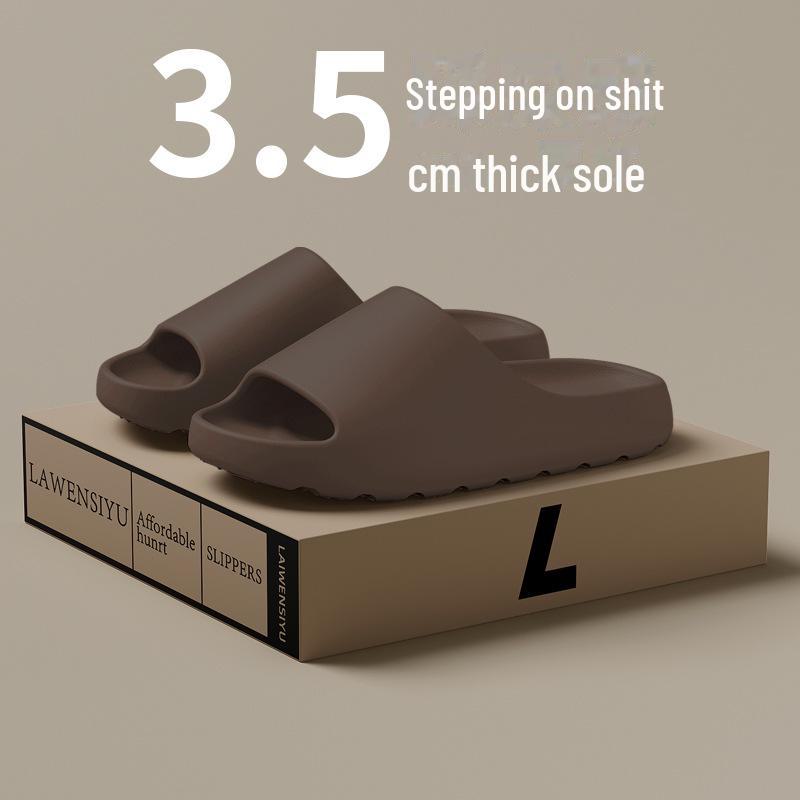 2024 Унисекс Тапочки из ЭВА на толстой подошве для спорта на открытом воздухе и домашнего комфорта