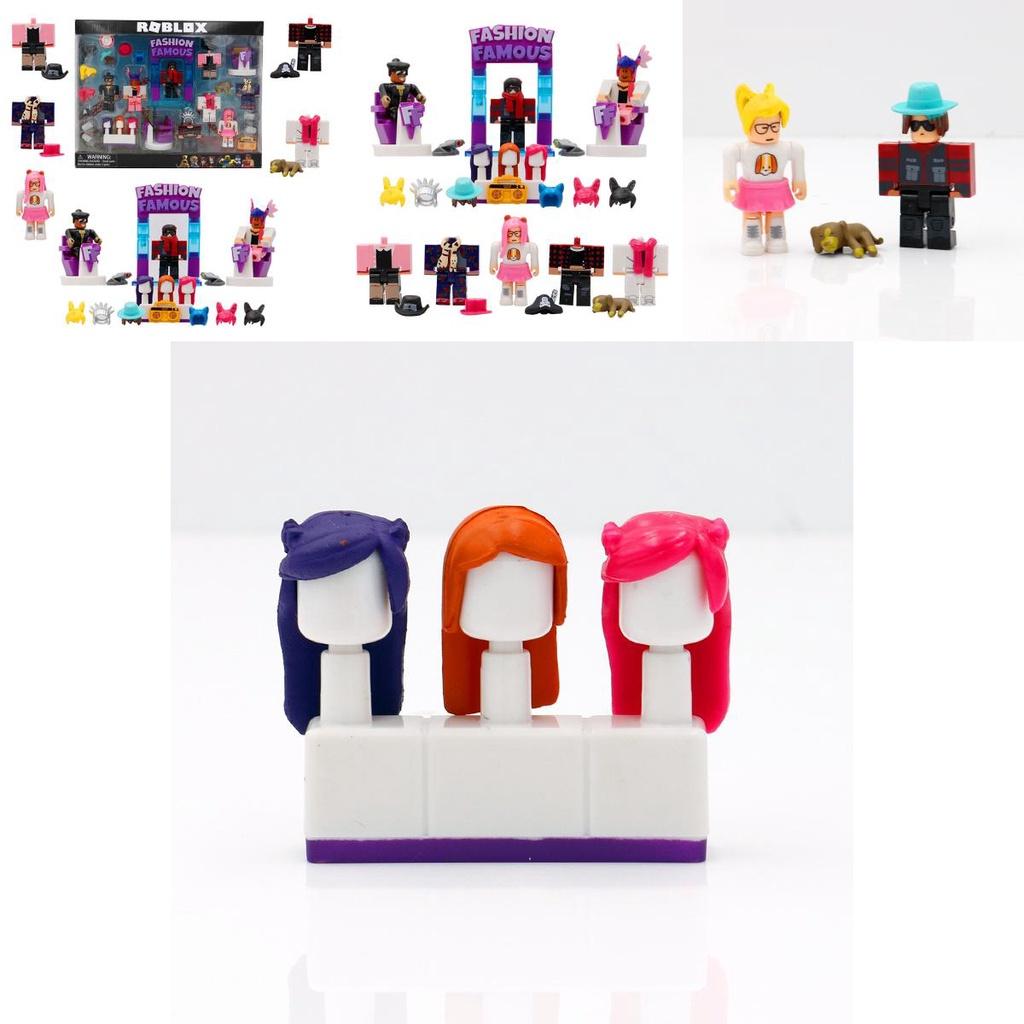 Яркий набор аксессуаров для игрового персонажа Roblox для детей с 8 детализированными фигурками