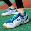 New Tennis Shoes Men's and Women's Running Shoes Table Tennis Shoes Badminton Shoes Breathable Mesh Student Competition Training Shoes