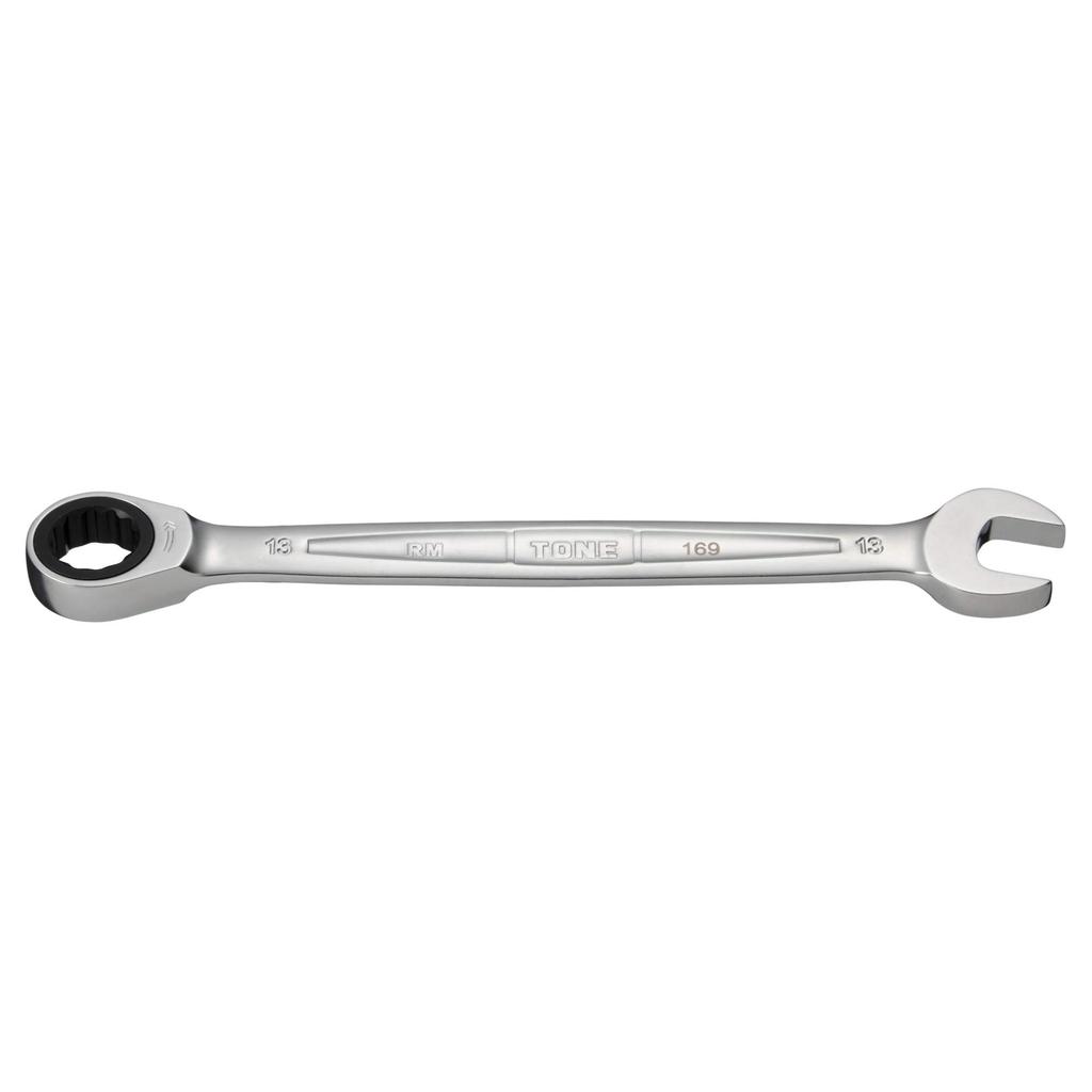 TONE Ratchet Box Wrench Width Across Flats 13mm RM-13