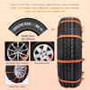 Qoosea Snow Cha Tire Cha For Car Trucks 12Pcs Universal Thickened Manganese Steel Emergency Snow Tyre Cha Adjustable