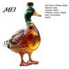 Whiskey Decanter Duck Decanter, Straight Bourbon Glass Bottle with Stopper, 350ml Container Novelty Liquor Dispenser for Home Bar, Unique Gift