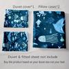 Underwater marine life. Bedding Duvet cover sets Duvet covers Pillowcases gifts (1 * Duvet Cover 2 * Pillowcases, without duvet insert)