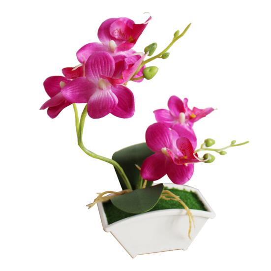 Durable Artificial Butterfly Orchid Vivid Vivid Color Realistic