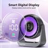 Интеллектуальный настольный вентилятор циркуляции воздуха Мини портативный электрический вентилятор Беспроводной USB перезаряжаемый вентилятор