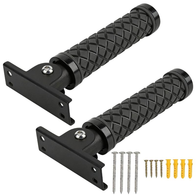 2 шт. Эргономичные ручки-поручни для дверей, нескользящие ручки-помощники для проемов, маленькие ручки для ступенек, лестниц, дверных проемов