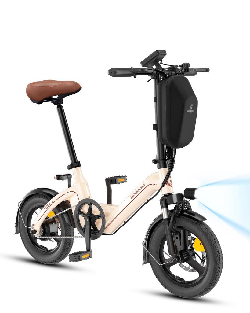 Электровелосипед Bodywel T16 Pro с мотором 250 Вт, аккумулятором 36 В 10,4 Ач, шинами 14*2,5 дюйма