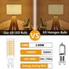 G9 Led Light Bulb 18w 220v White 2835smd Chip Bulbs Cool White 120v Corn Decoration Ceramic Desk Lamp 360° High Power Decorative