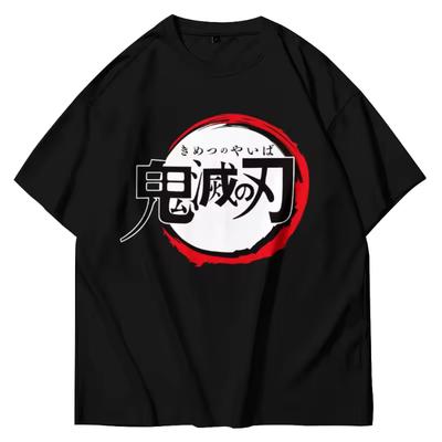 Demon Slayer Street Style Anime Spring/Summer Men's T Shirt Casual Suitable for Both Men and Women