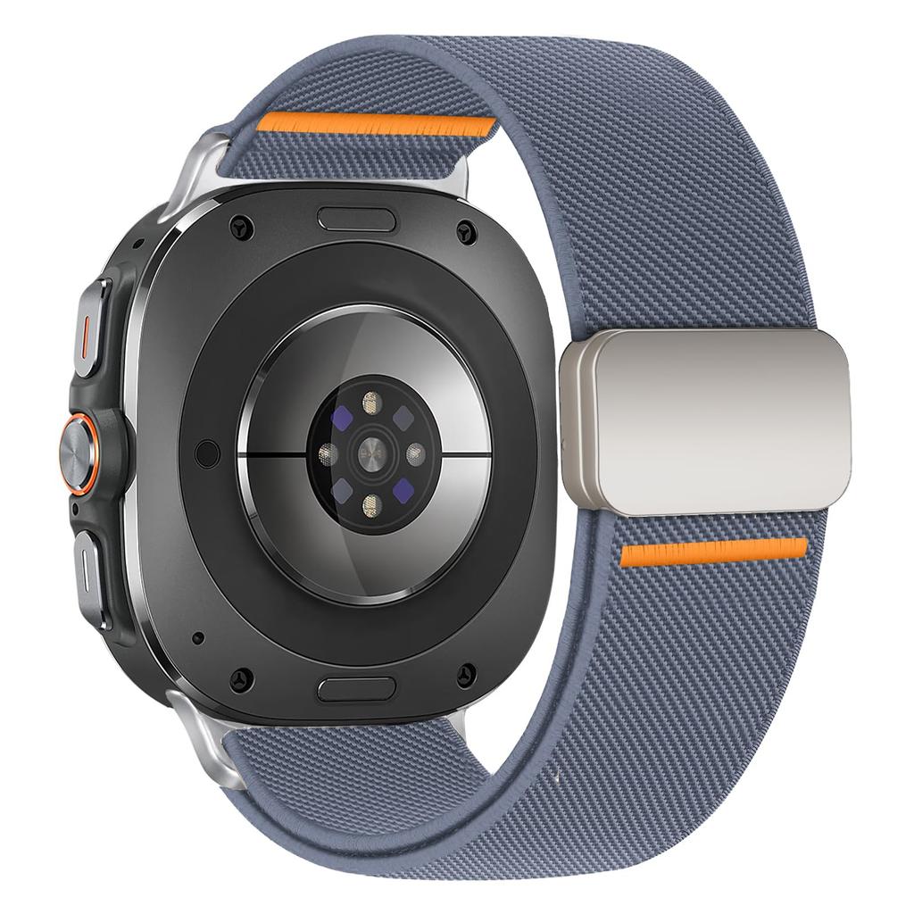 Магнитный нейлоновый ремешок Для Samsung Galaxy Watch 2025 Ultra Ремешок 47 мм Эластичный браслет correa Galaxy watch 8/8 classic 46 40мм 44мм