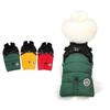 Pet Clothes Waterproof and Warm Dog Cotton-padded Clothes Winter Ski Clothes Chest and Back Integrated Dog Cotton Vest