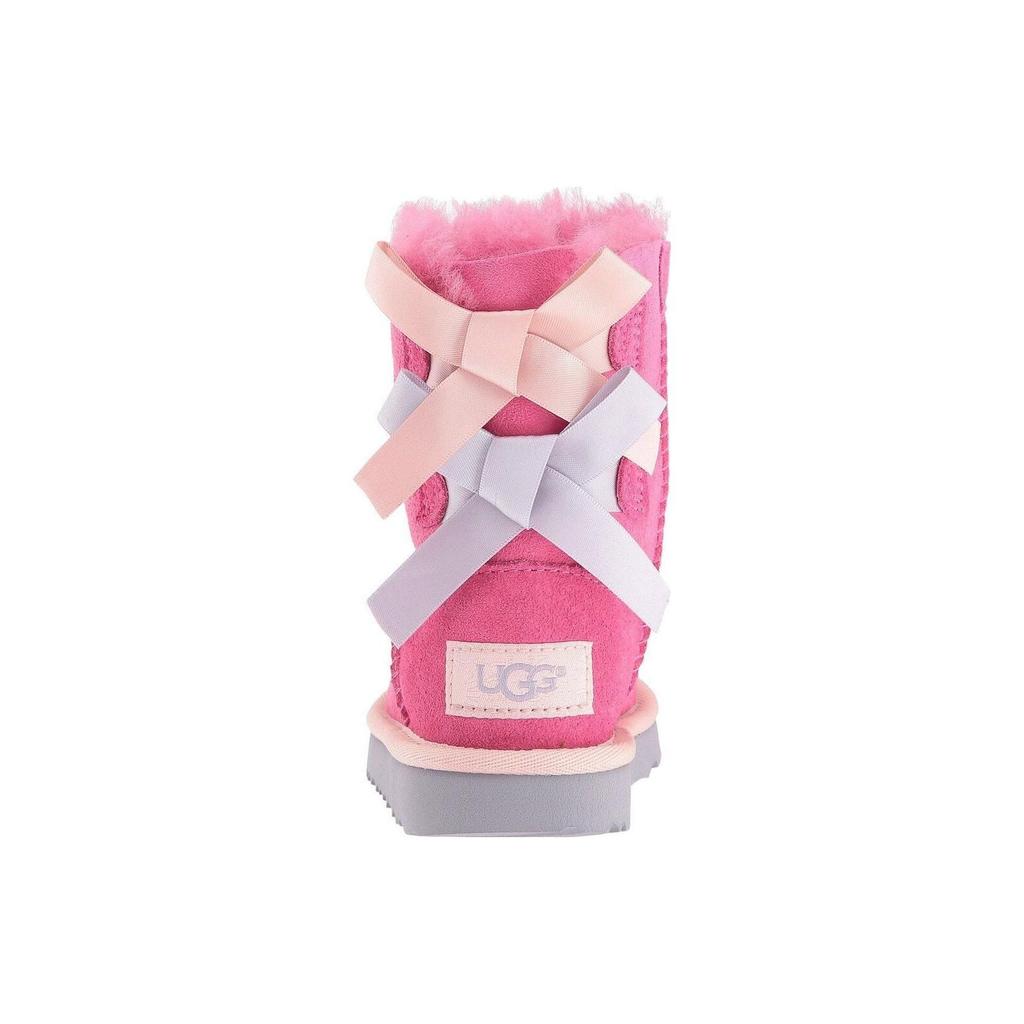 UGG Детские ботинки Bailey Bow II Розовые Исландский синий 1017394T-PAIB