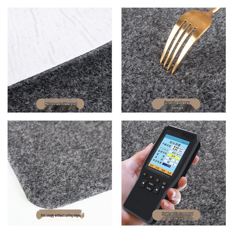 Самоклеящиеся противоскользящие накладки на ступени и коврики для пола из термопластичной резины (TPR) без клея - Многоразовый флокированный ПВХ