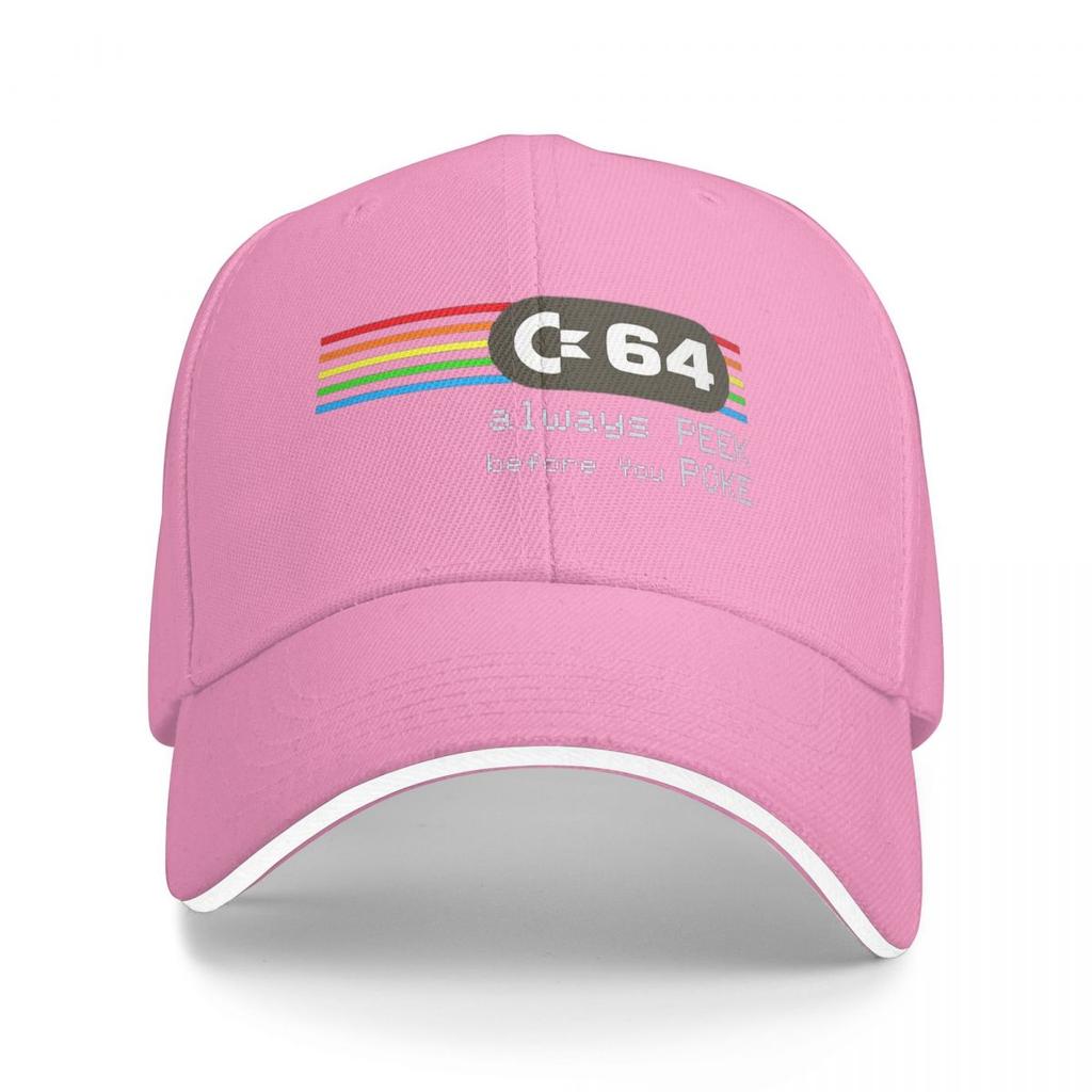Кепки Бейсболки Commodore 64 Snapback Кепки Бейсбольные Дышащие Повседневные Кепки Для улицы Унисекс