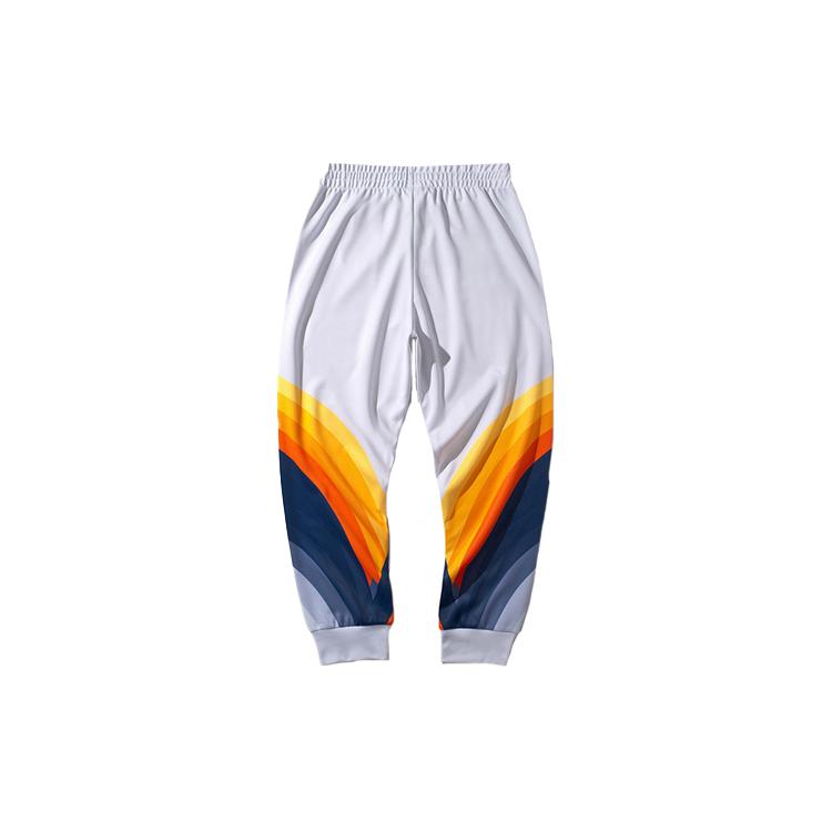 Спортивные брюки Li Ning мужские стандартные белые умеренные AKLP789-2