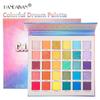 Handaiyan 30 цветов Shimmer Matte Glitter Dreamy Rainbow Palette Eye Shadow Plate