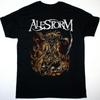 Новая футболка ALESTORM WE ARE HERE TO DRINK YOUR BEER Хлопок Черный Для Мужчин Унисекс