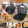 Mini Electric Walnut Cake Maker Automatic Nut Waffle Bread Machine 750W Sandwich Iron Toaster Baking Breakfast Pan Oven