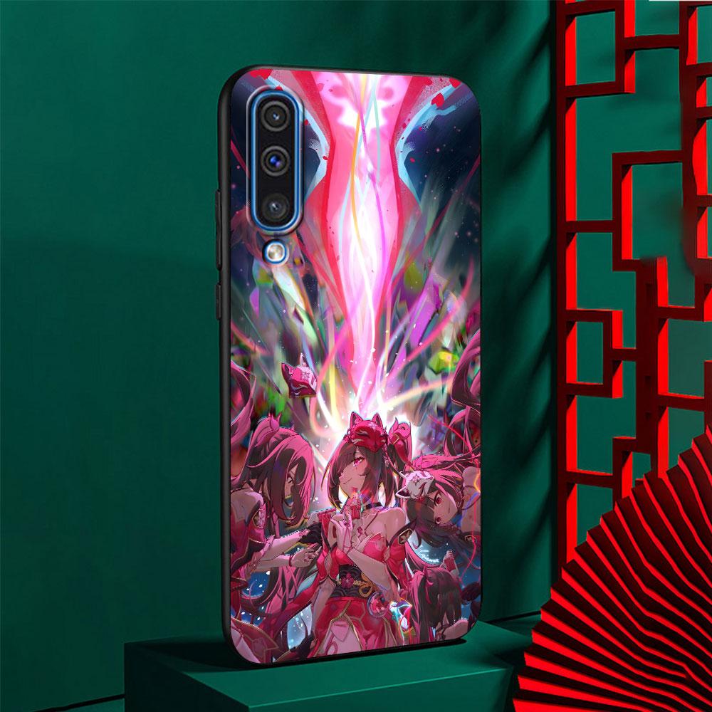 Sparkle Honkai Star Rail Case for Samsung Galaxy A10s A50 A50s A02s A03s A20 A30 A20e A70 A70s A20s A30s A10 A40 A04 Black Cover