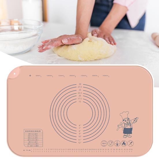 Силиконовый коврик для выпечки, очень большой антипригарный термостойкий прямоугольный пищевой стол, столешница для хлеба, тесто для замешивания, раскаточная площадка, кухонные принадлежности