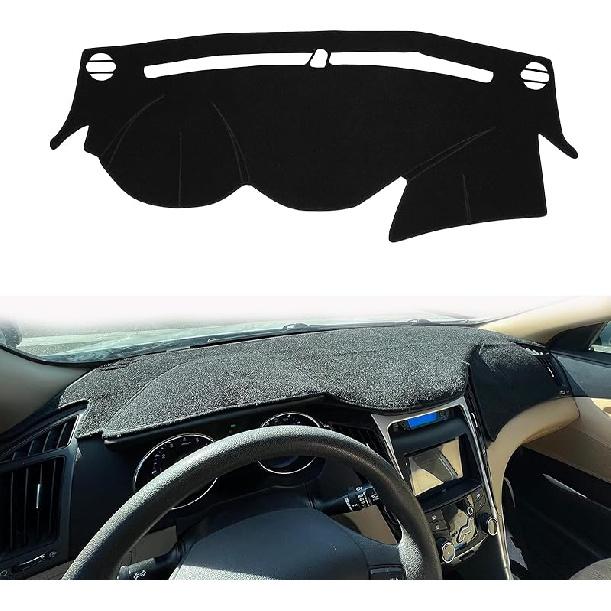 Dash Cover Mat  Fit For Hyundai Sonata 2011 2012 2013 2014 With Cutout For Speakers, Dashboard Cover Pad Protector
