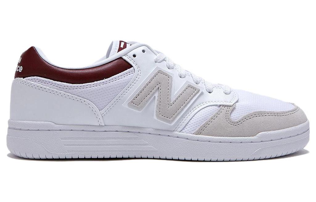 Men's Sneakers New Balance 480 'White Classic Crimson'