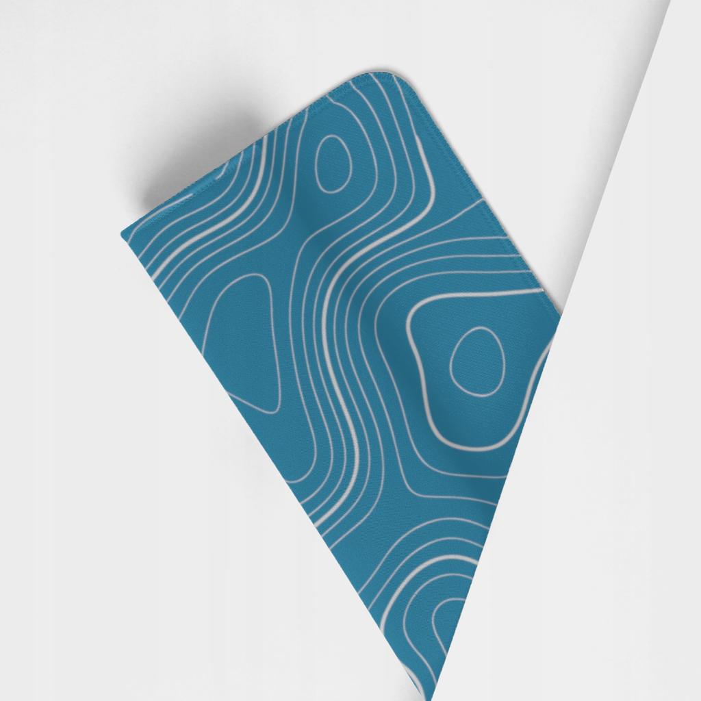 DUŻA PODKŁADKA POD MYSZKĘ MYSZ 90x40 XXXL KBcustom Dla Graczy- Faza V2 Blue
