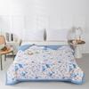 Meimian Kangduo Cotton Floral Summer Quilt - Double Size, Machine Washable, Cool Quilting for Air Conditioning