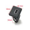 12В/24В Автомобильный двойной Type-C PD Порт QC3.0 USB Розетка Быстрая зарядка телефона Адаптер питания для VW Amarok 2011 - 2018 Аксессуары