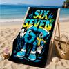 Space Adventure With Six Seven 67 Beach Towel, Quick-drying, Easy to Care for, Suitable for Both Fitness and Beach Vacations,Sports Essential