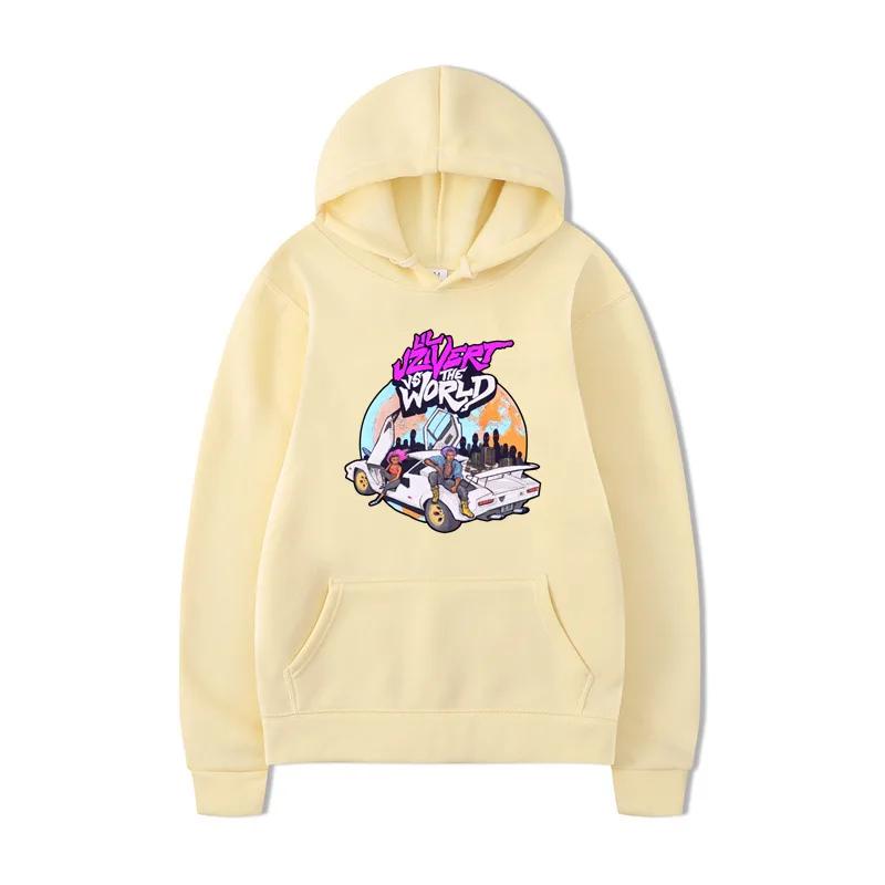 Autumn Winter HoodieVintage Streetwear Fashion Design Men's Women's Sweatshirt Fleece Oversized Couple Casual Street Hoodie